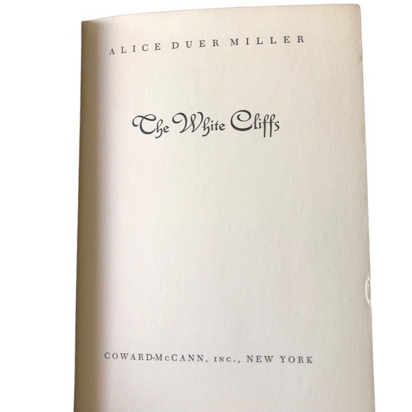 Vintage 1940s book , the white cliffs - Picture 6 of 7